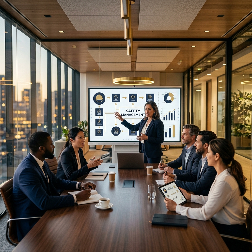 Premium training classroom at Kevron Group