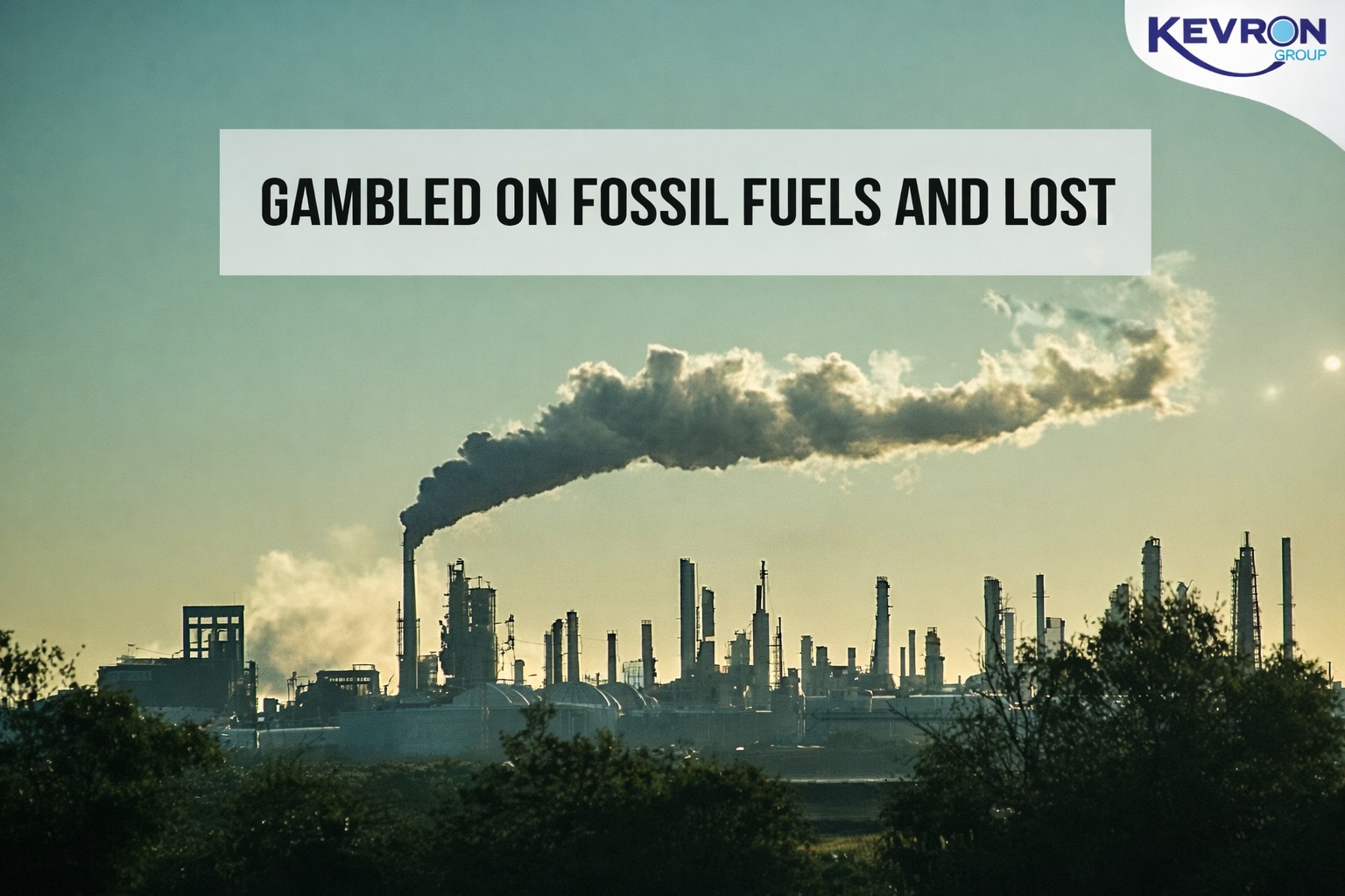 Gambled On Fossil Fuels And Lost